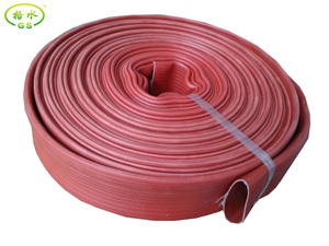 Tuyau d'incendie double en caoutchouc de haute qualité DN45mm avec raccord Guillemin français 16-30BAR, longueur 20m, personnalisable pour la lutte contre les incendies aéroportuaires - Product Image 2