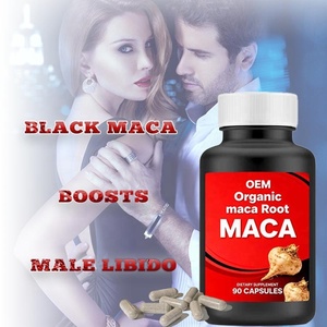 Capsules de racine de maca biologique OEM, 90 unités, complément alimentaire, gestion de l'énergie - Product Image 2