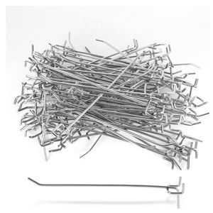 1 En Hole Space Precios al por mayor Colgando Metal Pegboard Hook Supermercado Display Retail Hook - Product Image 3