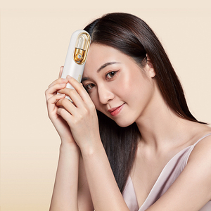 Taşınabilir ev kullanımı Oxygene püskürtme makinesi hidro soğutucu yüz makinesi yüz nano sis püskürtücü microwater su fotometre - Product Image 6