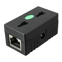 2025 ESCAM 10M/100Mbp Pasivo POE Power Over Ethernet Inyector Splitter Adaptador de montaje en pared para redes de cámaras IP CCTV