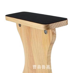 Planche d'équilibre en bois, couleur bois naturel, antidérapante, pour la danse classique, la remise en forme, l'entraînement du tronc, équipement d'exercice - Product Image 4