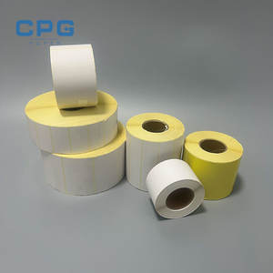 Etiquetas de Transferencia Térmica Ecológicas Libres de BPA de 40x20 mm 53x30 mm, Rollo de Etiquetas de Envío Térmicas Directas de 4x6, Papel para Impresora de Etiquetas Térmicas - Product Image 1