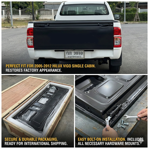 Puerta Trasera Central con Orificios para Toyota HILUX <span class=keywords><strong>VIGO</strong></span> Cabina Simple 2005-2012 - Product Image 5