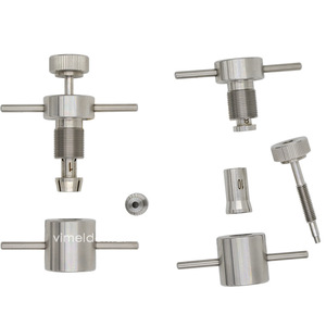 Juego de herramientas de reparación de piezas de mano dentales VIMEL, kit de extracción de rodamientos de acero inoxidable para mantenimiento de piezas de mano de alta velocidad - Product Image 5