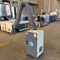 Purificateur de fumée de soudage électrique mobile à bras unique, équipement industriel d'élimination des fumées et des poussières de soudage