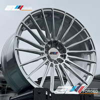 Jantes Acroxx forgées monobloc personnalisées 15-30 pouces 5x114.3/112/108/100 4x100 finition chrome poli PVD, nouveau design concave en alliage d'aluminium