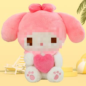 Peluches de Kuromi con <span class=keywords><strong>Melodía</strong></span> <span class=keywords><strong>Romántica</strong></span>, Muñeca Decorativa al por Mayor, Personaje de Anime Famoso, Juguetes de Peluche, Regalo para Niñas - Product Image 4