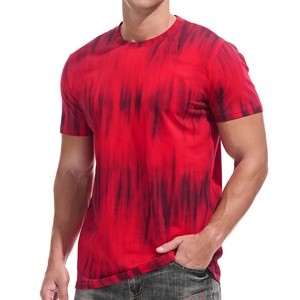 Camiseta Retro Grunge 2025 Personalizable para Hombre, Algodón Grueso, Logotipo DIY, Estilo Urbano Desgastado, Tejido de Punto - Product Image 1