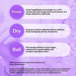 美容サロン女性専用ケア凍結乾燥ボール芽状音楽産後保護ピルフルウォーターラン中国メーカー - Product Image 5
