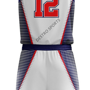 Ventes en gros d'uniformes de basket-ball réversibles pour adultes, respirants, antibactériens, à séchage rapide, avec logo personnalisé - Product Image 5