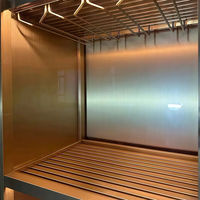 Vitrine à vin commerciale intégrée en acier inoxydable avec porte vitrée – Solution de stockage réfrigérée pour bar