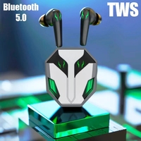 Écouteurs de jeu double mode LED TWS pour joueur