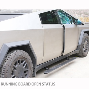 Hot 2024 <span class=keywords><strong>2025</strong></span> Đen nhôm điện chạy bảng bên bước Nerf thanh chân đạp phù hợp cho Tesla cybertruck - Product Image 3