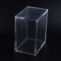 Boîtier de carte gameboy en acrylique transparent personnalisé avec couvercle magnétique