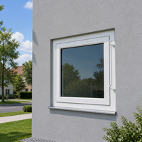 Outswing Gummidichtung Schalldichtes Glas Schwerlast-Scharnierdichtungssystem Großbestellung Stabile Lieferung Aluminium-Drehfenster