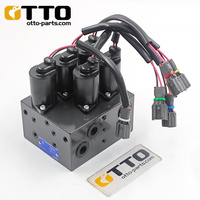 Vanne solénoïde de pression pilote KHJ14520 pour excavatrices OTTO CX210B CX240 CX300C, ensemble de vanne solénoïde pour Case