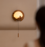 Diffuseur mural à lumière nocturne à vente chaude 2023, humidificateur à brume fraîche, diffuseur d'arômes ultrasonique de 150 ml pour chambre à coucher, salon