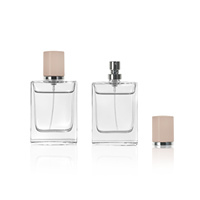 Flacon de parfum vide personnalisé en usine, 100 ml (3,3 fl.oz), flacons de parfum pour homme, flacons atomiseurs de parfum en verre, 100 ml