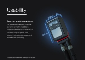 มีสินค้าในสต็อก SR-X300 ระบบอ่านโค้ดด้วย AI ซีรีส์ SR-X สำหรับอุปกรณ์อุตสาหกรรม - Product Image 1