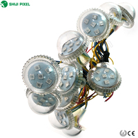 Lumière ponctuelle LED RGB 12V 24V étanche pour manèges, IP66 pour parcs d'attractions et aménagements paysagers