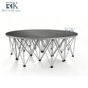 เวทีแบบพกพา อลูมิเนียม ถอดประกอบได้ พร้อมพื้นกันลื่น - Product Image 1