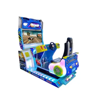 Dinibao Coin Operated 3d Full Motion Arcade Race Auto Game Machine Voor Kinderen Volwassenen