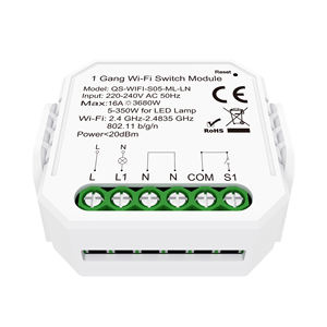 Nuevo Producto 16A 240V Wi-Fi Zigbee Smart Life App Módulo de Interruptor Inteligente Sin Neutro Sin Necesidad de Capacitor para Retrofit en el Hogar IP20 - Product Image 2