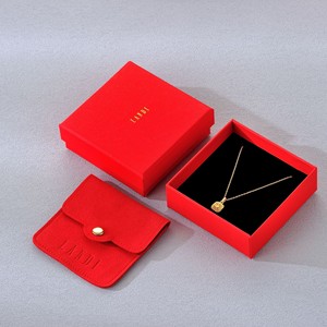 Custom Logo Microfiber Suede Velvet Packaging Pocket Jewelry Bag <b>Small</b> Arc Gift Jewelry Snap Pouch With Metal Buckle - Product Image 2