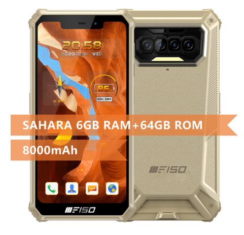 OUKITEL F150 B2021 - Durable IP68/69K Smartphone with