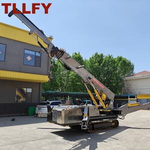 Grúa Araña Hidráulica Móvil de Alta Eficiencia de 10 Toneladas, Grúa Araña sobre Orugas para Construcción con Giro de 360 Grados - Product Image 5