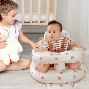 Asiento Inflable Portátil para Bebé, Ligero, con Diseño Impermeable para Playa, Avión, Comedor y Uso en Exteriores - Product Image 1