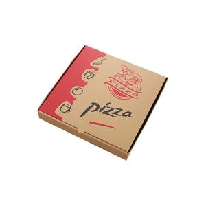 CHING <span class=keywords><strong>TA</strong></span> Custom 14 inch geïsoleerde biologisch afbreekbare witte kartonnen pizzadoos met sleuven, aanpasbaar logo bedrukt, voedselverpakking voor sushi - Product Image 4