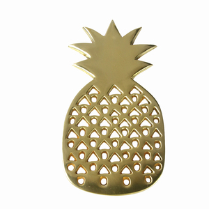 Cut Out <b>Metal</b> Gold <b>Trivet</b> - Product Image 4