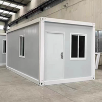 Maisons modulaires préfabriquées de luxe de 20 pieds en acier durable et panneaux sandwich pour hôtels, appartements et hôpitaux