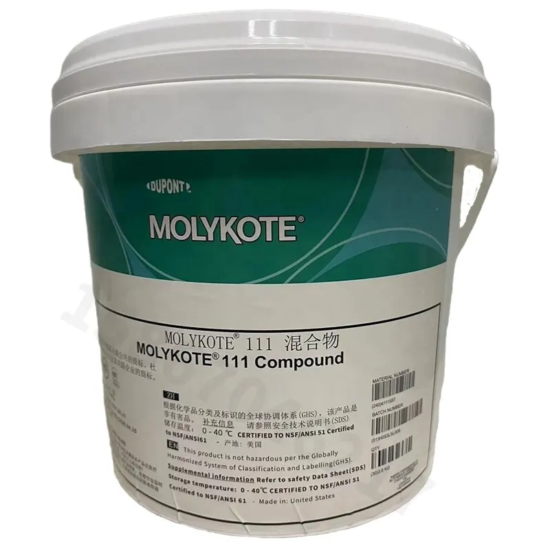Molykote DC111 compound cylinder valve o-ring seal lubricated silicone