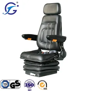 Asiento de alta calidad para camión, asiento de suspensión neumática para conductor de camión, de pvc, para tractor, suministro de fábrica