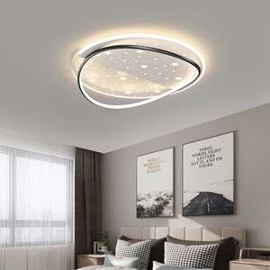 Lámpara LED Lineal Moderna y Sencilla de Estilo Nórdico para Sala de Estar, con Base de Acrílico y Hierro, Lámpara <span class=keywords><strong>Infantil</strong></span> Minimalista - Product Image 3