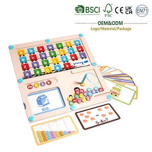 Jouets Montessori, orthographe des mots, opération des nombres, stylo d'écriture pour enfants, <span class=keywords><strong>dinosaure</strong></span>, balle roulante, labyrinthe, jouet éducatif d'apprentissage précoce - Product Image 1