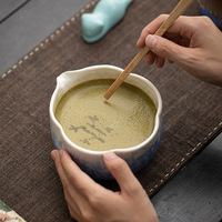 Ensemble de thé matcha en cristal de qualité supérieure 8 pièces Kit de démarrage matcha personnalisé pour les cadeaux d'affaires de mariage