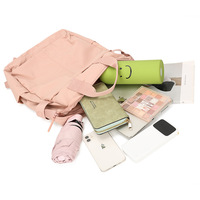 Sac à dos de voyage imperméable pour étudiants, travailleurs, collégiens, sac à dos pour ordinateur portable, compatible avec les ordinateurs portables de 15,6 pouces, bagage à main personnel avec pochette pour trolley