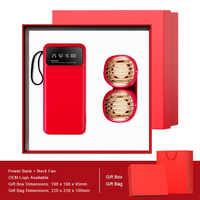 Power Bank cou ventilateur cadeau noël Souvenir anniversaire Banquet cadeaux saint valentin mariage coffrets cadeaux ensembles pour invités mariage