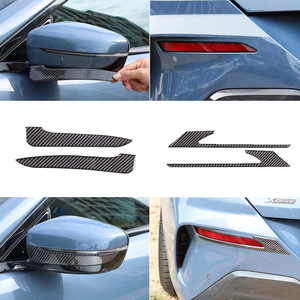 Pour 2019-2022, pour la Série 8, kits d'intérieur automobile en fibre de carbone souple, autocollants décoratifs, tableau de bord noir de luxe - Product Image 6