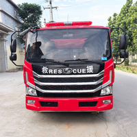 Camion-citerne à eau diesel Naveco 4x2, spécial pour les interventions d'incendie dans les parcs industriels, livraison mondiale