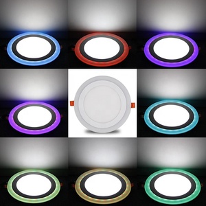 Đa Màu Sắc Vòng <span class=keywords><strong>Led</strong></span> Bảng Điều Chỉnh Ánh Sáng Điều Khiển Từ Xa RGB <span class=keywords><strong>Led</strong></span> Màu Sắc Thay Đổi Trần Ánh Sáng Trong Nhà Đèn Rgb Downlight - Product Image 5