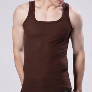 <b>Mens</b> Cotton <b>Tank</b> <b>Top</b> Sleeveless Vest Breathable Soft Fabric Gym Workout Casual Summer Wear for Wholesale Manufacturer Export - Product Image 2