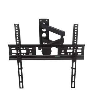 Suporte universal de tv, suporte de parede de movimento completo, giratório e inclinação, adequado para tvs de 26 ~ 55 polegadas, capacidade de carga máxima 77lbs