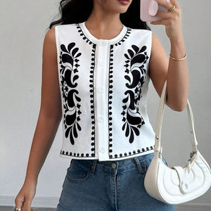 Женская майка-камизол с принтом для повседневной носки - Product Image 2