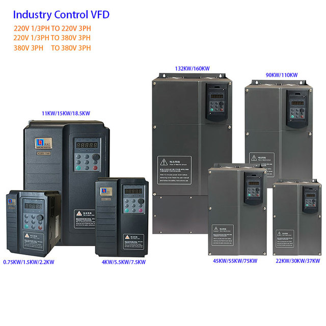 HL7000 1PH 3PH 220-240V AC Drive VFD 24 Months Warranty Variable Frequency Drive VSD Inverters Converters