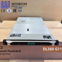 Serveur Rack 1U HPE ProLiant DL360 Gen11 d'occasion en gros, haute performance pour GPU, IA, virtualisation cloud, NAS, centre de données